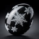 Schneeflocken-Obsidian Heilstein